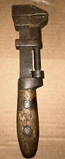 Vintage 8” P. S. & W "Solid Bar" Adjustable Monkey Wrench Pat. Jan 14, 1896, used for sale  Shipping to South Africa