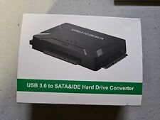 Kit adaptador de disco duro externo convertidor USB 3.0 a IDE y SATA" cable de 2,5""/3,5 segunda mano  Embacar hacia Argentina