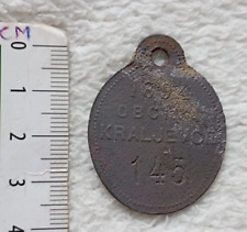 1894 dog tag d'occasion  Expédié en Belgium