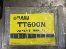 OEM Yamaha 1986 TT600 Manual do Proprietário 55U-28199-10 86 TT600 Levemente Usado comprar usado  Enviando para Brazil