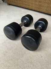 Commercial rubber dumbbells for sale  BECKENHAM