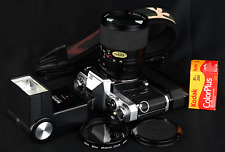 Fujica AX-3 35mm Film SLR c/w Winder, AT-X 28-85/3.5-4.5 Lens & PE202S Flash Kit for sale  Shipping to South Africa