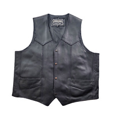 Genuine leather vest for sale  Houston