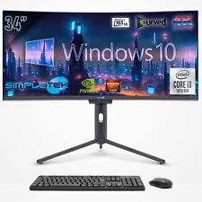 Ordinateur Personnel Tout en Un Core i3 10th 34 " WIN10 8GB 120GB Gpu GTX1650TI comprar usado  Enviando para Brazil