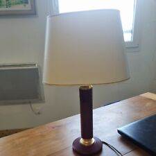 Lampe bureau cuir d'occasion  Mauron