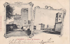 C18917-TOSCANA,PAGANICO (GROSSETO),2 VEDUTE, ED. LIBRERIA BOSSI,MONTALCINO, 1902 segunda mano  Embacar hacia Argentina
