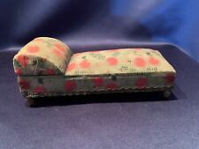 Antique German Dollhouse Miniature Fainting Couch 6 1/4", used for sale  Shipping to South Africa