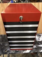 VTG Craftsman 6 Drawer Tool Caddy Box Side Cabinet 65205 (W/key) NO bracket USA, used for sale  Shipping to South Africa