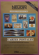 CATALOGUE,ARGUS,CARTES POSTALES,NEUDIN 1984, occasion d'occasion  Lectoure
