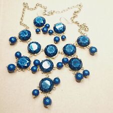 Bib necklace earrings for sale  Eau Claire
