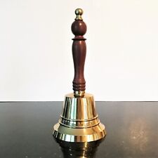 Brass school bell for sale  Wild Rose