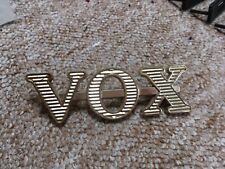 Vox vintage logo for sale  TOTNES