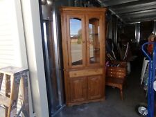oak corner cabinet for sale  Rocky Hill