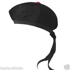 Kilt hat black for sale  Shipping to Ireland