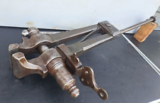 Vintage Blacksmiths leg vice,25 kg 41" long with 4 1/3" jaws for sale  Shipping to South Africa