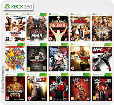 WWE/UFC/Smackdown vs Raw/Fight Night Champion/Round 4 XBox 360 Fighting Games for sale  Shipping to South Africa