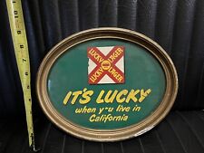 vintage lucky lager beer sign for sale  Eugene