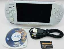 Sistema Sony PSP 3000 blanco perla con cargador 【Sin región】Importación muy buena segunda mano  Embacar hacia Argentina