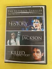 THE MICHAEL JACKSON COLLECTION ULTIMATE THRILLER (DVD 2010) COMO NOVO FRETE GRÁTIS comprar usado  Enviando para Brazil