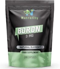 Nutrality boron 3mg for sale  PETERBOROUGH