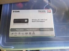D-Link Wireless AC1200 Dual Band USB Wifi Adapter DWA-182 BRAND NEW/OPEN BOX for sale  Shipping to South Africa