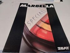 1992 seat marbella d'occasion  Expédié en Belgium
