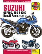 Suzuki: GSF600, 650 e 1200 Bandit Fours '95 a '06 (Serviço e reparo Haynes... comprar usado  Enviando para Brazil