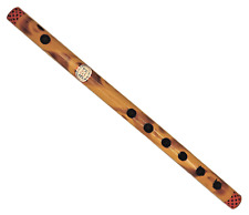Instrumento musical tradicional de viento de madera flauta de bambú hecha a mano Bansuri 13 pulgadas segunda mano  Embacar hacia Argentina