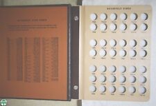USED 1946 to 2002 ROOSEVELT DIMES WITH PROOFS DANSCO ALBUM #8125 - NO COINS for sale  Forney