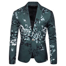 Moda masculina Borboleta Floral Vestido Terno Blazer Jaqueta Casaco Blusa Festa De Casamento comprar usado  Enviando para Brazil