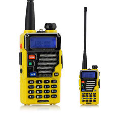Radio Aficionado Baofeng UV-5R+ Plus Qualette Amarillo 2m/70cm VHF UHF MHz FM EE. UU. segunda mano  Embacar hacia Argentina