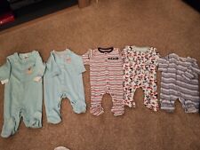 Bundle babygrows x5 for sale  READING