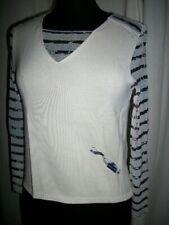 Pull blanc manches d'occasion  France