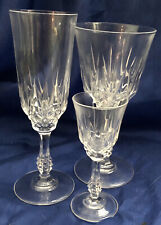 Conjunto de 3 taças de licor Linea Medici cristal rocha cristal vinho champanhe comprar usado  Enviando para Brazil