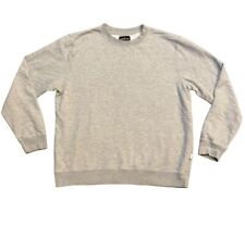 American Giant Gray Pullover Crewneck Sweatshirt Womens Large USA Made for sale  Shipping to South Africa