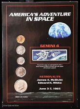 1965 America's Adventure in Space Gemini 4 com certificado de autenticidade comprar usado  Enviando para Brazil