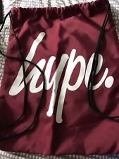 Burgundy hype bag for sale  BIRMINGHAM