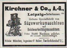 Leipzig werbung 1900 gebraucht kaufen  Leipzig