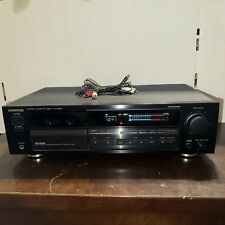 Kenwood KX-5530 Auto-Reverse Stereo Cassette Deck EX Made in Japan Tested Clean!, used for sale  Shipping to South Africa