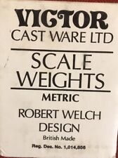 Victor scale weights for sale  HENLEY-ON-THAMES
