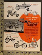 1954 Pedal Car Space Jet Tractor Bicicleta Velocipede Baby Walker Murray Toy ADTM55 segunda mano  Embacar hacia Argentina