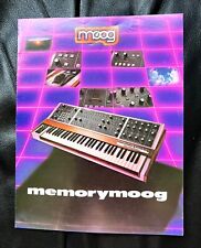 Moog memorymoog brochure for sale  USA