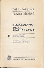 Vocabolario latino italiano usato  Modugno