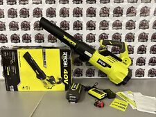 RYOBI RY40407VNM 40V Jet Fan Leaf Blower W BATT & CHARGER N11 for sale  Shipping to South Africa