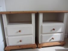 Pair painted pine for sale  BRISTOL
