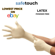 Latex Gloves Disposable Surgical Gloves Powder Free Natural White for sale  Shipping to South Africa