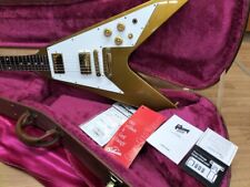 Guitarra elétrica Gibson Custom Shop Flying V Gold 1967 Rudolf 1999 comprar usado  Enviando para Brazil