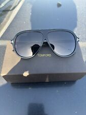 Used, Tom Ford Troy Smoke Pilot Unisex Spencer 62MM Pilot Sunglasses for sale  Shipping to South Africa