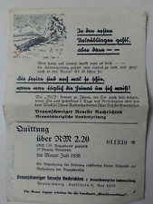 1938 quittung größe gebraucht kaufen  Wenden,-Waggum