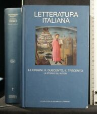 Letteratura italiana origini usato  Ariccia